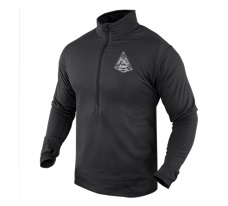 FETT Zip Pullover - Black