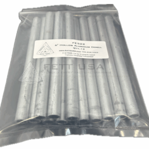 FE522 Hollow Aluminum Dowel 6"