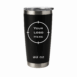 Engraved 20oz Stainless Steel Tumbler_Black