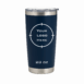 Engraved 20oz Stainless Steel Tumbler_Navy Blue