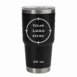 Engraved 30oz Stainless Steel Tumbler_Black