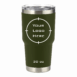 Engraved 30oz Stainless Steel Tumbler_Dark Green