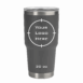Engraved 30oz Stainless Steel Tumbler_Gray
