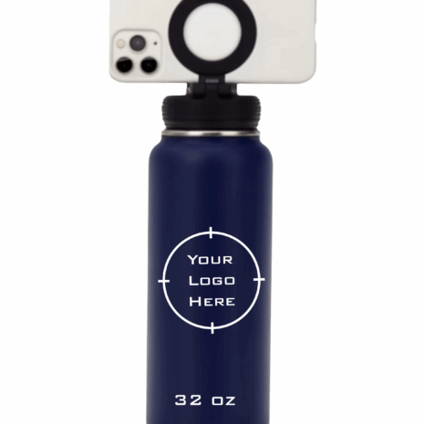 Engraved 32oz Stainless Steel Bottle_Navy Blue Engraved 32oz Stainless Steel Bottle_Navy Blue