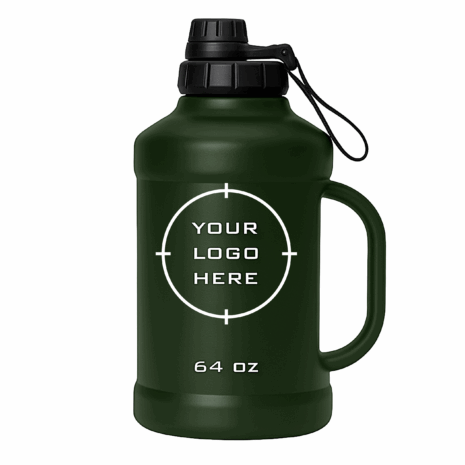 Engraved 64oz Stainless Bottle_OD Green Engraved 64oz Stainless Bottle_OD Green